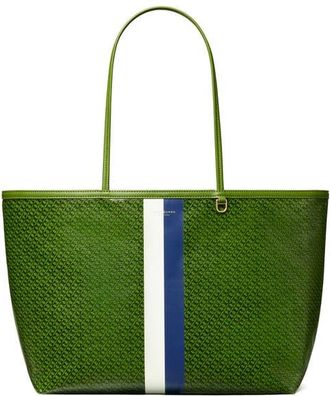 Tory Burch The Racer Tote in Green Printed at Nordstrom