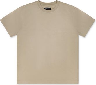 Purple Brown Rice Textured World Wordmark T-shirt