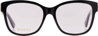 Gucci Demo Square Ladies Eyeglasses GG0038ON 001 54