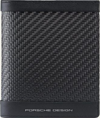 Porsche Design Mens Carbon Fiber Wallet w/ ID Window