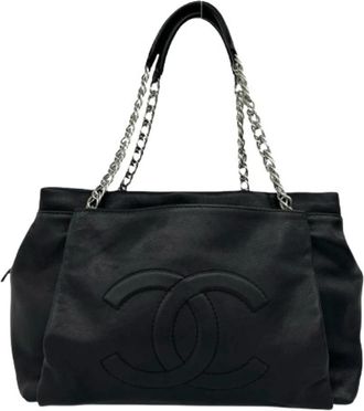 Chanel Pre-owned Bolso Tote de Caviar - Pre-owned - Mujer - Negro - ONE SIZE