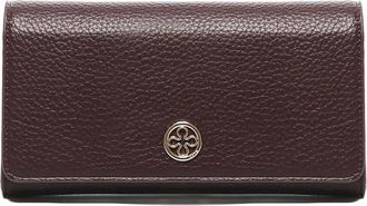 V° 73 Portafoglio goffrato - Rosso