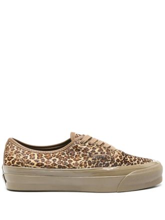 Vans leopard-print sneakers - Brown