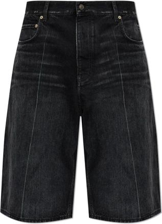 Balenciaga Hombre, Pantalones cortos, Negro, Talla: W32