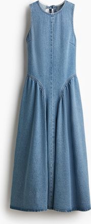 H&M Rückenfreies Jeanskleid - Blue