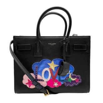 Saint Laurent Pre-owned Handbags, female, Black, Size: ONE SIZE Pre-owned Vintage Shoulder Bag