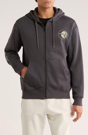 Volcom Brute Zip Hoodie in Black at Nordstrom Rack, Size X-Large