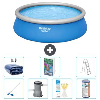 Bestway Piscina Bestway Fast Set Redonda - 457x122 Cm - 8-piezas S375
