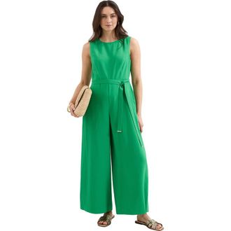 Phase Eight Marta Wide Leg Jumpsuit in Green at Nordstrom, Size 10