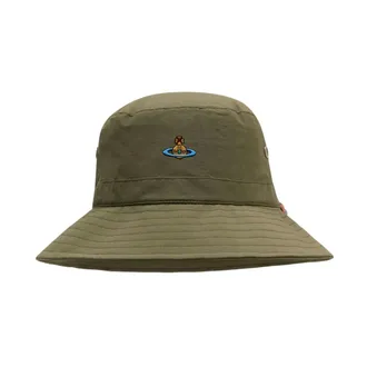 Vivienne Westwood Hats, female, Green, Size: S/M Adventure Hat