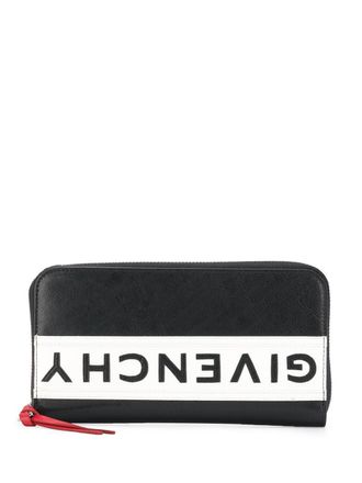 Givenchy Portemonnee met logoprint - Zwart