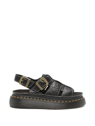 Dr. Martens Wrenlie Open fl Black Milled Nappa