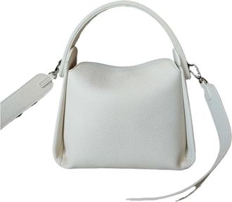 Generic Compatible For Womens Handbag, Dual-purpose Bag For Carrying On The Shoulder And Across The Body(White)
