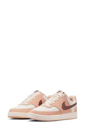 Nike Court Vision Low Sneaker in Shimmer/Sail/Tattoo at Nordstrom Rack, Size 10.5