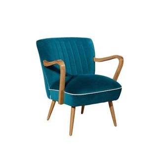 Robin des Bois Sill&oacute;n de caucho y terciopelo azul