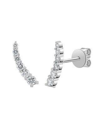Sabrina Designs 14K 0.28 Ct. Tw. Diamond Climber Earrings