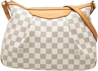 Louis Vuitton Pre-owned Siracusa PM - Dames - Vintage Schoudertas - Wit - ONE Size - Vintage