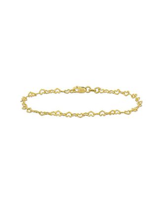Rina Limor 14K Heart Bracelet