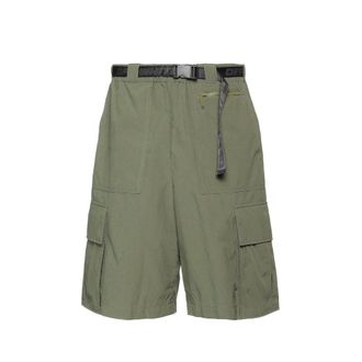 Off-white Bicolor Polyamide Cargo Mens Shorts