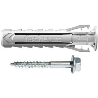 Fischer 50PZ TASSELLO NYLON CON VITE SX PLUS-BM +&yuml; 12 x 60 - vite 8 x 70 mm