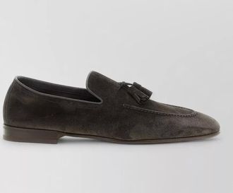 Brunello Cucinelli leather penny loafers
