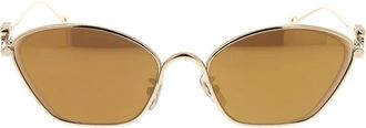 Loewe Sunglasses, unisex, Yellow, Size: ONE SIZE Lw40115U Sunglasses