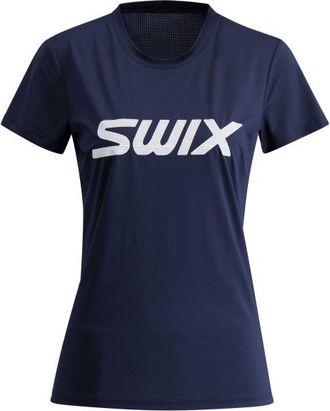 Swix Relay Tee Laufshirt f&uuml;r Damen | blau