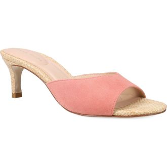 Pelle Moda Unia Slide Sandal in Rose at Nordstrom, Size 6.5