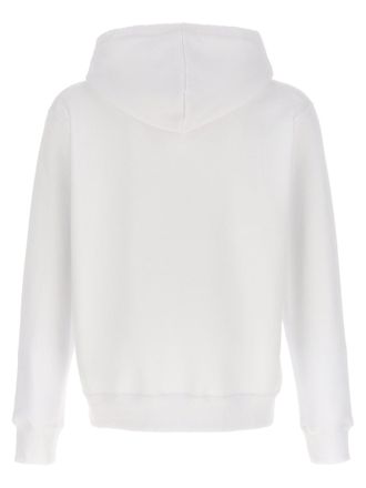 Dsquared2 Rubberized Logo Hoodie - White