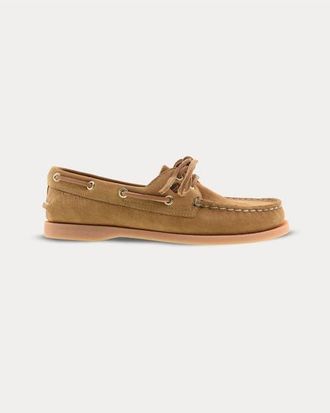 Fortela Sperry A/o 2 Eye Nabuck Boat Shoe in Beige at Nordstrom, Size 7.5
