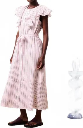 FRNCH Lagoinha Dress In Pink