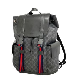 Gucci Pre-owned Backpacks, male, Black, Size: ONE SIZE Pre-owned Backpack