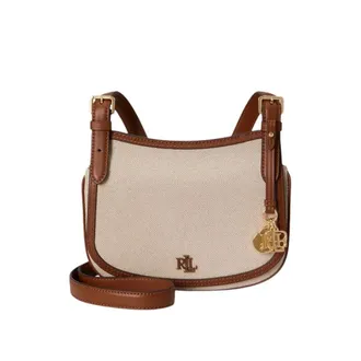 Ralph Lauren Cross Body Bags, female, Beige, Size: ONE SIZE Marcy Crossbody Bag