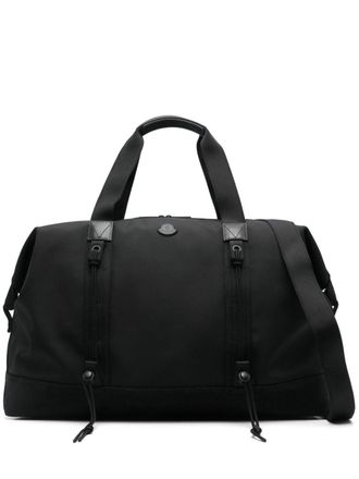 Moncler Tech duffle bag - unisex - Polyester/Calf Leather/Polyamide/Polyamide/Calf Suede - One Size - Black