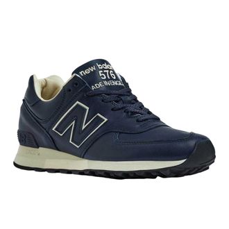 New Balance Dames/Dames 576 Leren Trainers met Lage Snit (Luchtkapitein)