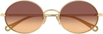 Chloé Occhiali da sole tondi CH0326S - Oro