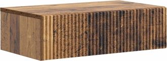 vidaXL Mesa Lateral Montada En La Pared 59 X 34,5 X 17 Cm Vidaxl