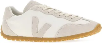 Veja Womens Two-Tone Leather And Suede Gt Sneakers Whitenatural