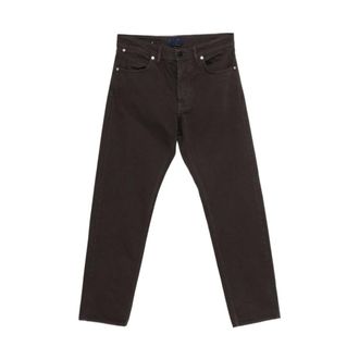 Stone Island J100005 Rechte jeans - Heren - Jeans - Bruin - Maat: W33 Katoen