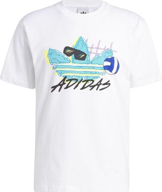adidas Beach Sports Trefoil T-shirt White IL4729