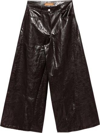 Rejina Pyo Pantaloni Linda - Rosso