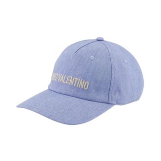 Valentino Garavani Denim Baseball Cap - Heren - Petten - Blauw - 58 CM - Denim - Accessoires
