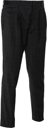 Dolce & Gabbana Broek met geplooid detail - Zwart