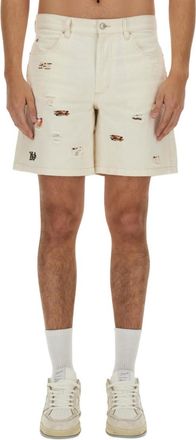 Isabel Marant White Distressed Shorts