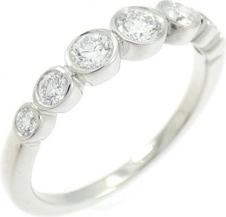 Tiffany & Co. Platinum Platinum 950 Band Ring (Pre-Owned)