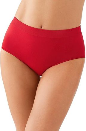Wacoal B-Smooth Brief Panty Womens Underwear Equestrian Red : SM, Nylon/Spandex