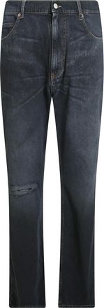 Maison Margiela Slim-fit Jeans - Heren - Regular Fit Jeans - Zwart - W33 - Jeans