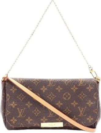 Louis Vuitton Pre-owned Favorite MM Monogram Borsa a tracolla - - Pre-owned - Donna - Marrone - ONE SIZE