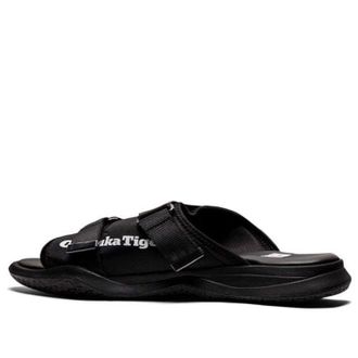 Onitsuka Tiger Ohbori Slider Stylish Sports Black Sandals 1183B499-001