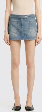 Courr&egrave;ges Gonna mini Courr&egrave;ges in denim di cotone